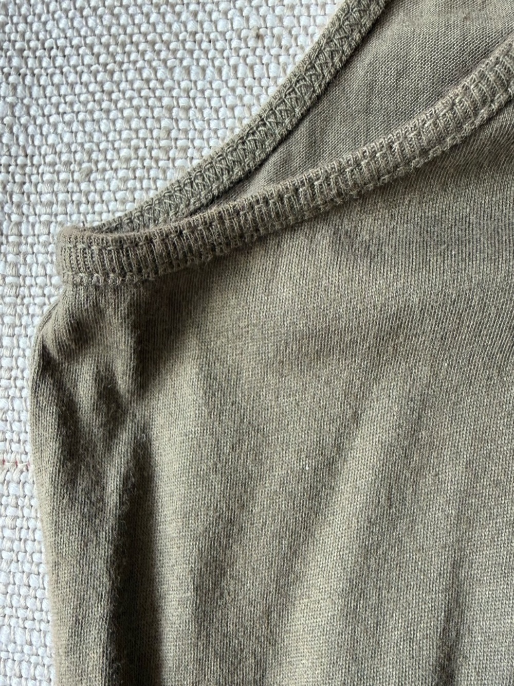 Prana Olive Green Cotton Lightweight Mid Length Summer Vacation Dress-Sz-M - Picture 10 of 16